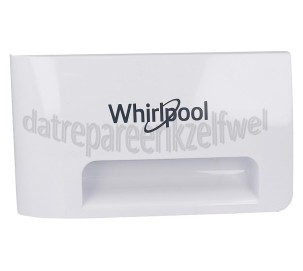 Foto van Whirlpool Handgreep Van zeepbak WAC6010, AWC7100D, DLC6020 