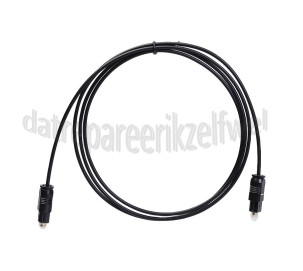 Foto van ACT Optische Kabel Toslink Male - Toslink Male SPDIF 1.2 Meter, Vergulde Toslink pin 