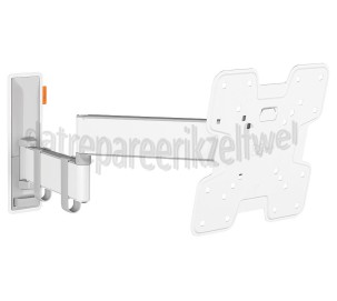 Foto van Vogel's Muursteun Full Motion+ Small TVM3245 Wit 19 tot 43 inch 