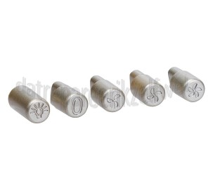 Foto van Etna Druktoets Druktoetsset 5 stuks A4463LZT, AB160RVS, T4478LRVS 