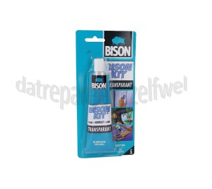 Foto van Bison Lijm BISON -KIT- transparant kontaktlijm 