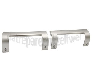 Foto van Beko Deurgreep Grijs, 2 stuks 