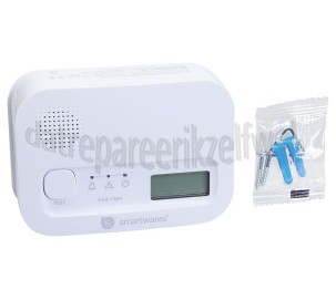 Foto van Smartwares Koolmonoxidemelder koolmonoxide detector 10 jaar levensduur Inclusief batterij 