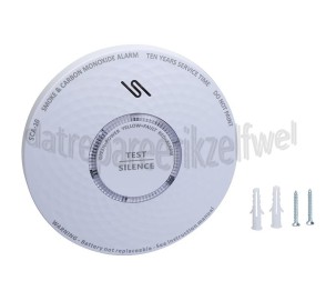 Foto van Alecto Rookmelder Rook- en koolmonixidemelder Inc. batterijen 10 jaar 