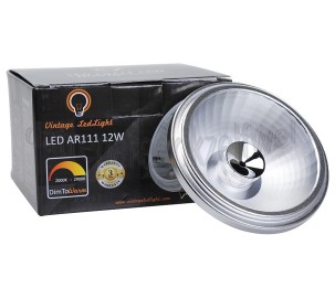 Foto van Vintage LedLight Ledlamp LED AR111 G53 CRI95 DimToWarm 2900-2000K, 12W, 35 Graden 