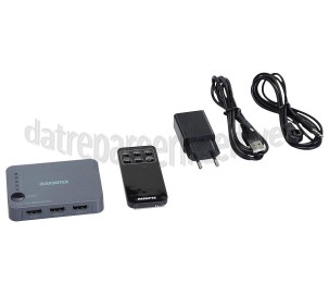 Foto van Marmitek Switchgear Connect 350 UHD 2.0 HDMI Switch 4K 60Hz 5 in 1 uit 