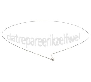 Foto van Haier Knelring Spanring van manchet, voorzijde HW90BE1239IB, HW701479CE0JWZ 
