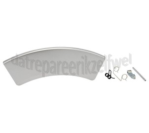 Foto van AEG Deurgreep Handgreep compleet, grijs L85475SL, L74482WFL, WAL6E201 