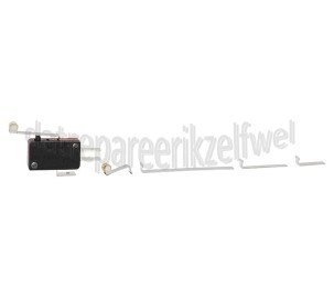 Foto van Schakelaar Microschakelaar met 5 beugels 6,3mm 16A 