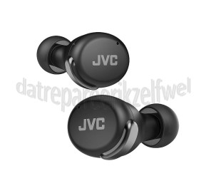 Foto van JVC Hoofdtelefoon Compact True Wireless, Zwart Noise Cancelling 