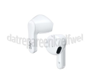 Foto van JVC Hoofdtelefoon Earbuds, True Wireless, Wit Regenbestendig IPX4 