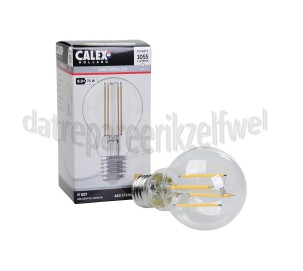 Foto van Calex Ledlamp Filament Standaardlamp 240V 8 Watt 1055 Lumen 2700K E27 A67 Helder 