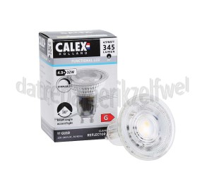 Foto van Calex Ledlamp LED Lamp COB 240V 4,9 Watt 345 Lumen GU10 Halogeen look 