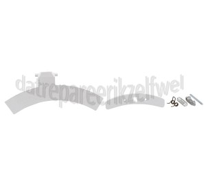 Foto van Deurgreep-set Wit, compleet L61470FL, L61EUR, FW33L8143 