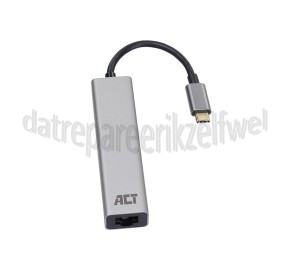 Foto van ACT Hub 3-Poorts USB-C Hub met Gigabit ethernet poort USB-C 3.2 (USB 3.0) 