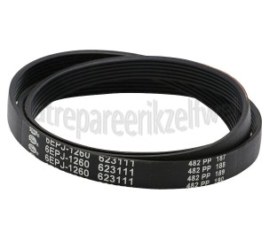 Foto van Gorenje Poly-V-snaar Elastisch 6EPJ 1260 WEI84CA, WFGA90141VM 