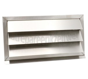 Foto van Novy Rooster Muurdoorvoer met terugslagklep 290 x 160 mm. 