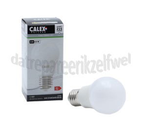 Foto van Calex Ledlamp Standaard A55 SMD E27 2,8W 215Lumen 2200K 