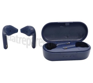 Foto van Defunc Oordopjes True Basic Earbud, Blauw Draadloos, Bluetooth 5.2, USB-C 