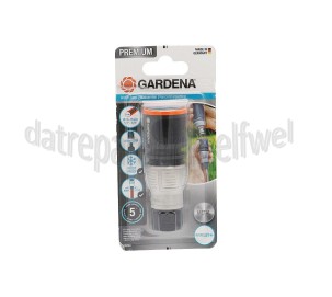 Foto van Gardena Koppeling Premium Waterstop 13 mm (1/2"") - 15 mm (5/8"") 