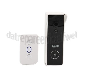 Foto van Calex Beveiligingscamera Smart Video Doorbell Wifi 2.4Ghz, 2K HD (2304x1296) 