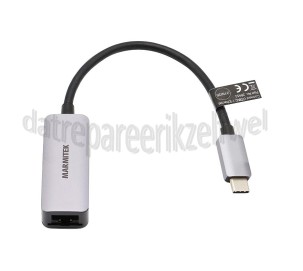 Foto van Marmitek Converter Connect USB-C > Ethernet USB-C naar Ethernet adapter 