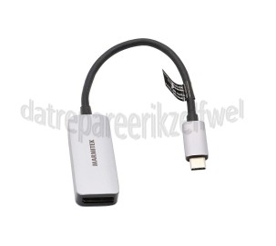 Foto van Marmitek Converter Connect USB-C > DisplayPort USB-C naar DisplayPort adapter 