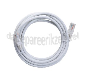 Foto van UTP/Netwerk kabel UTP CAT6 Netwerkkabel, RJ45- RJ45 Male 3 Meter wit 