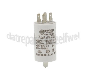 Foto van Candy Condensator 7,5 uF AQUA600T, VT814D2 