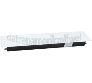 Foto van Novy Middenbak Middenbak met glas, wit D874/8 