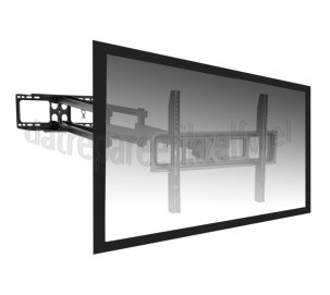 Foto van ACT Muursteun Full Motion TV Wandsteun XL, 3 draaipunten Schermformaat 37 t/m 70 inch, 40kg 
