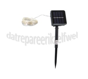 Foto van Benson Verlichting LED lichtslang Solar, 100 LED Buiten, IP44, 11,9 meter 