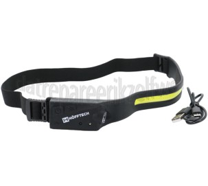 Foto van Hofftech Hoofdlamp Hoofdlamp 3W, Siliconen Band USB C, 200 lumen, 6000-6500K 