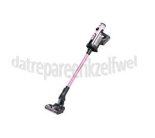 Foto van Numatic Steelstofzuiger Hetty Quick Draadloze Steelstofzuiger Roze Met zak 