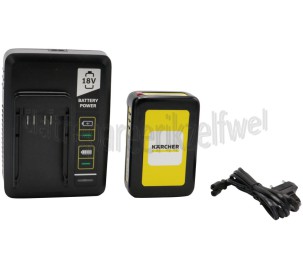 Foto van Karcher Starterkit Accu + Lader 18 Volt 