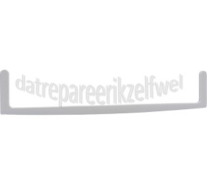 Foto van Atag Strip Van glasplaat, voorzijde KU1090AUU 