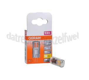 Foto van Osram Ledlamp LED ST Pin CL30 G4 2,6W, 2700K, 300lm 