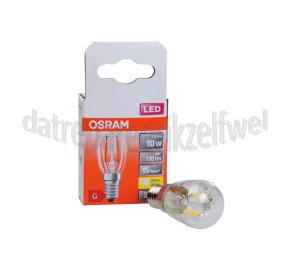 Foto van Osram Ledlamp LED Special koelkastlamp T26 E14 1,3W, 2700K, 110lm 