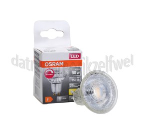 Foto van Osram Ledlamp LED Star PAR16 GL50 Dim GU10 4,5W, 2700K, 350lm 