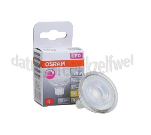 Foto van Osram Ledlamp LED Superstar MR16 Dim GU5.3 3,4W, 2700K, 230lm 