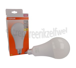 Foto van Osram Ledlamp LED Star Classic A200 E27 Mat 24,9W, 2700K, 3452lm 
