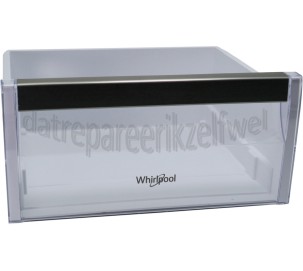 Foto van Whirlpool Vrieslade Transparant, Schuiflade AFB1841A, AFB1842A 