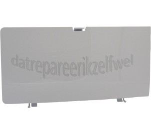 Foto van Whirlpool Klep Afdekking inspectiepaneel, wit NTM1081EU, NTCM108BEU 