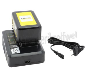 Foto van Karcher Starterkit Accu + Lader 18 Volt 