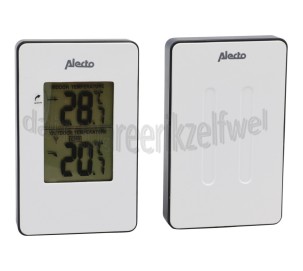 Foto van Alecto Weerstation Draadloze Buitensensor, zwart/zilver Buitentemperatuur, Luchtvochtigheid 