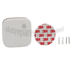 Foto van Alecto Rookmelder Rookmelder Compact Design alarmering bij rook en brand, 10 jaar 
