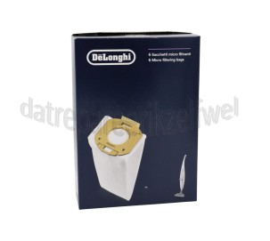 Foto van DeLonghi Stofzuigerzak Microvezel 5 stuks XL150.40, XL150.41, XLD15M, XLD60M 