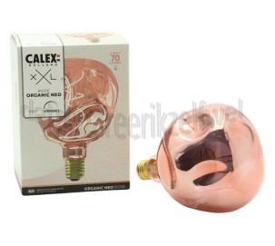 Foto van Calex Ledlamp XXL Organic Neo Rose E27 4W 70Lm 1800K Dimbaar 