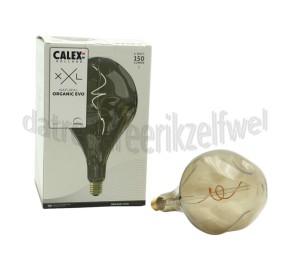 Foto van Calex Ledlamp XXL Organic Evo Natural Flex Filament E27 6W 150Lm 1800K Dimbaar 