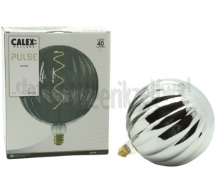 Foto van Calex Ledlamp Dijon Smokey Pulse E27 4W 40Lm 2200K Dimbaar 